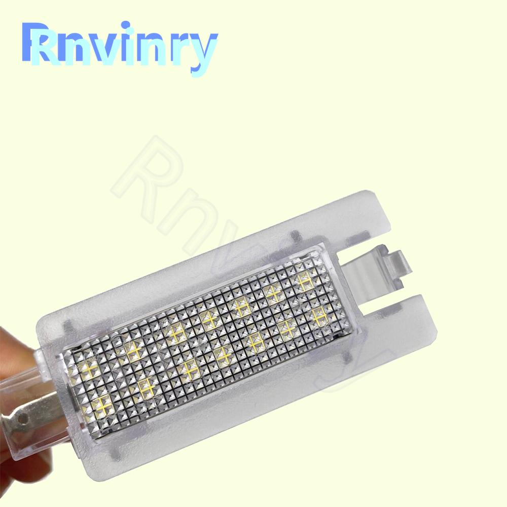 1Pair For Renault Megane I 1996-2003 Megane Scenic 1997-1999 Scenic I 1999-2003 White LED License Plate Light