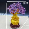 Natural Amethyst Fortune Tree Decoration Living Room Television Cabinet Home Decoration Crafts Gifts Desk Decoration Wedding