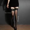 1/3/S Lace Patchwork Women'S Knee High Socks Tight And Sexy Transparent Pure And Tempting Long Stockings