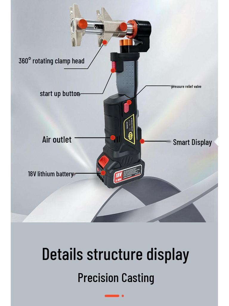 Electric Hydraulic Crimper ES-1632 for PEX & Aluminum-Plastic Pipe