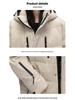Unisex High-End Long Over-the-Knee Down Jacket: 90% White Duck Down, Loose Fit, Hooded Winter Coat