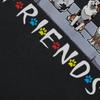 Funny Australian Shepherd Friends T Shirts Summer Graphic Cotton Streetwear Short Sleeve Birthday Gifts T-shirt Mens Clothing