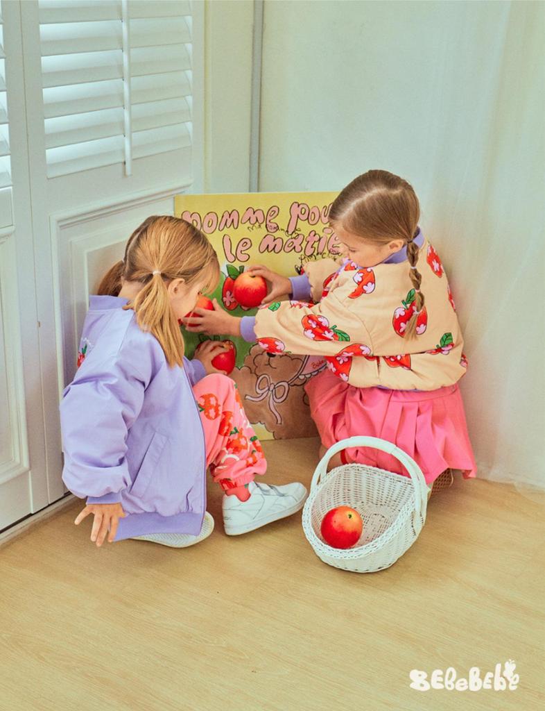 Spot BE25 Podzim Jaro Dívčí Móda Korejský Styl Mikina & Sukně do Půlky Set pro Děti