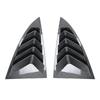 Rear Car Window Shutter Cover For Tesla Model 3 Highland 2024 Louver Side Vent Trim Triangle Accessories