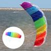 Soft Rainbow Double Line Stunt Kite - New Style Umbrella Power Kite