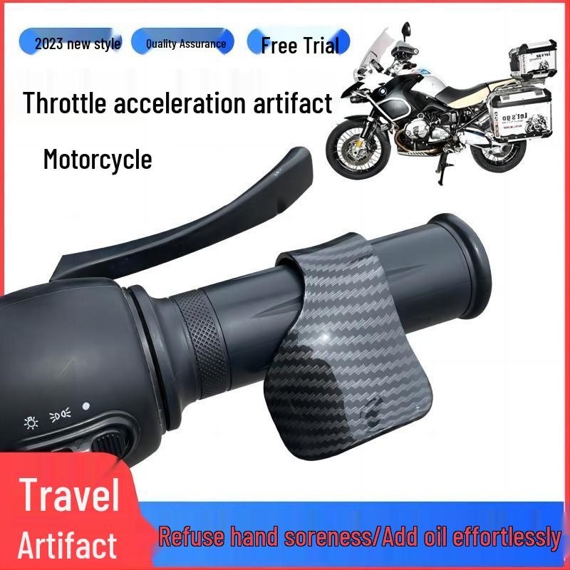 Universal Motorcycle Throttle Booster & Cruise Control Clip Throttle Booster