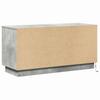 TV Stand 100 x 38 x 49 cm Concrete Grey Engineered Wood