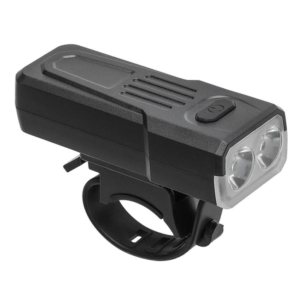 USB C Rechargeable Bike Light Dual LED 3 Modes Flash Medium Strong Toolless Attach Compact Waterproof For Night Cycling