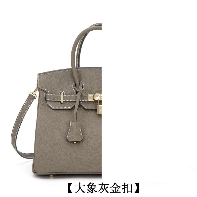 Borsa da Lavoro Temperamento Pelle Donna Portatile Platino Madre Sposa Monospalla a Tracolla Grande Capacità Pelle di Mucca Strato Superiore Borsa a Mano