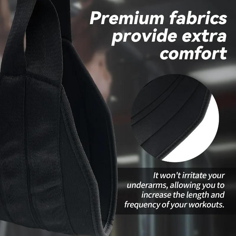 Fitness AB Sling Straps Suspension Rip-Resistant Heavy Duty A Pair for Pull Up Bar Hanging Leg Raiser Gym Home Fitness Equipment