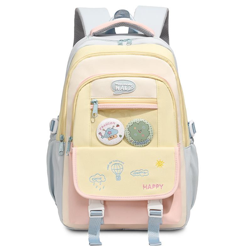 Backpack Korean version of college style light and fresh girl backpack campus class outdoor travel student schoolbag