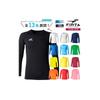 [FINTA] FINTA Soccer Futsal Junior Jr Stretch Long Sleeve Crew Neck Undershirt FT5998 (2100) Blue 150