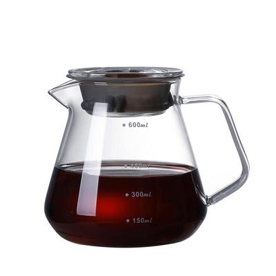 Shangqi Glas Pour-Over Kaffeekanne
