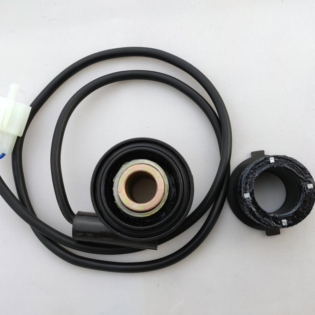 Speedometer Universal Motorcycle Bike ATV Digital Odometer Tachometer Speed Replace Universal Sensor Cable with 4 Magnet