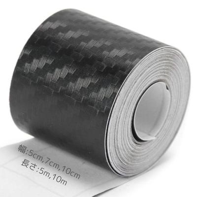 3D Carbon Sheet Car Wrapping Film Width 3.9 Inches (10 Cm) Length 32.8 Ft
