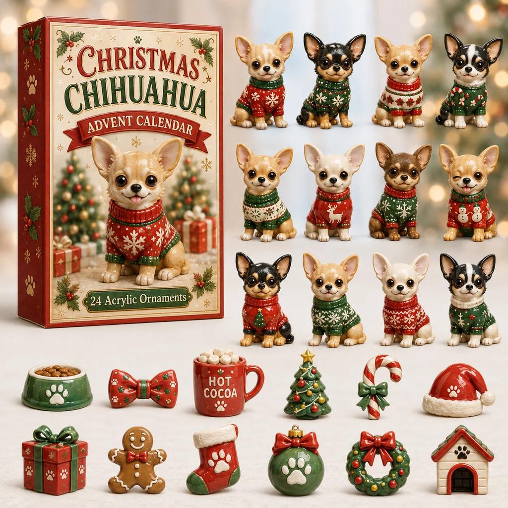 Weihnachts-Adventskalender 2026 – Feiertags-Blindbox-Kalender im Tier-Thema