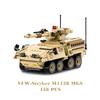 Hummer Blindato Militare Stryker Carro Armato Auto Esercito USA Russia Soldato Guerra Moderna Armi Modello Blocchi da Costruzione Mattoncini Giocattoli per Bambini