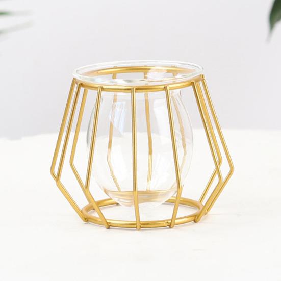 Váza na květiny Jednoduché jemné zpracování Skleněná mini poutavá praktická dekorace Váza na rostliny do obývacího pokoje