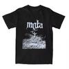 Mgla Age of Excuse Black Metal Band T-Shirt Couple Style Y2K Pure Leisure Summer Crew Neck Trending Tee Loose Fit Top#Color