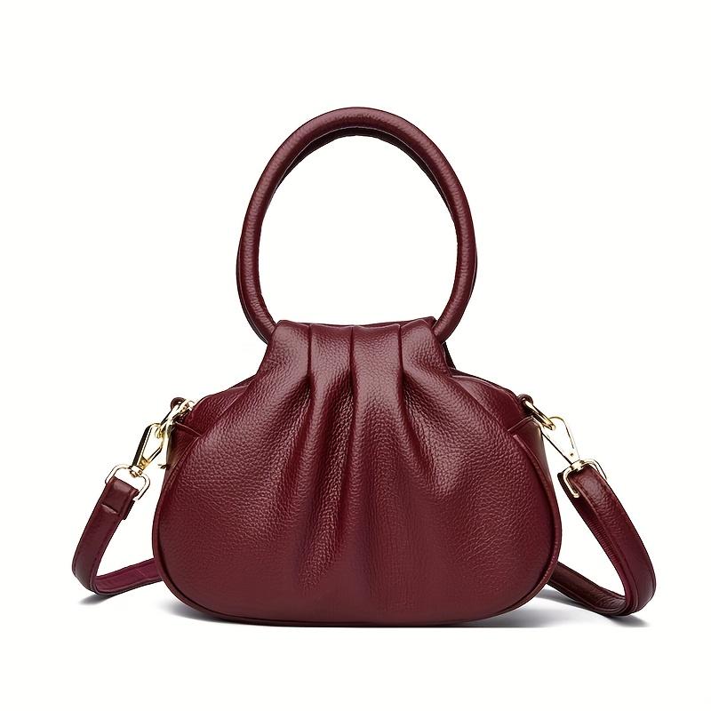 Elegante Mini Borsa Phe da Donna, Leggera, Design Pieghettato Multistrato, Borse a Spalla Singola e a Tracolla alla Moda e Versatili