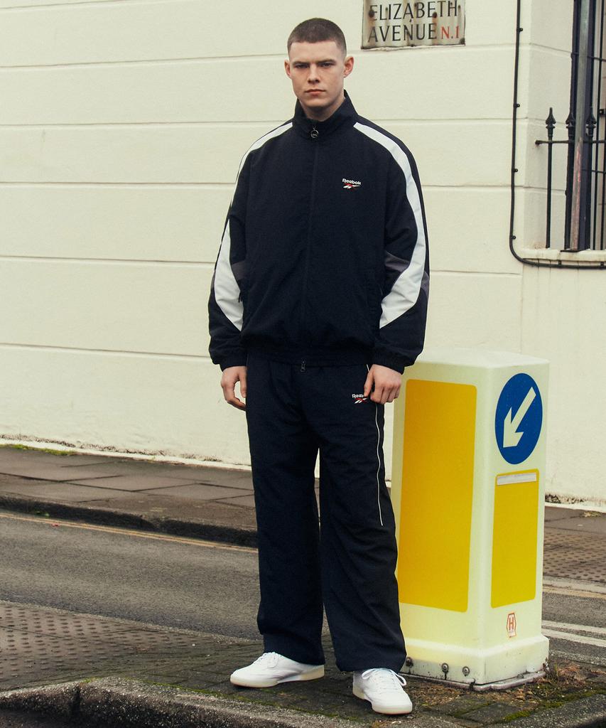 REEBOK Legend 2-Way Warm-Up Pants - Black