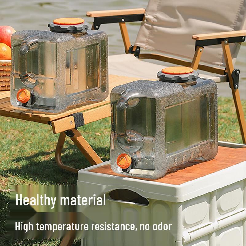 Portable Outdoor Food-Grade PC Water Storage Barrel