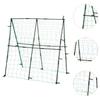 Detachable A Frame Garden Trellis Vegetable Plant Climbing Frame Kit Grow Supports for Vine Cucumber Trellis Tomatoes Grapes