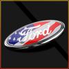 Per Ford Ranger Escape Mondeo Fusion Fiesta Kuga Edge Focus Mustang 11.5x4.5cm Adesivo Decalcomania Emblema Distintivo Posteriore Bagagliaio Auto Accessorio