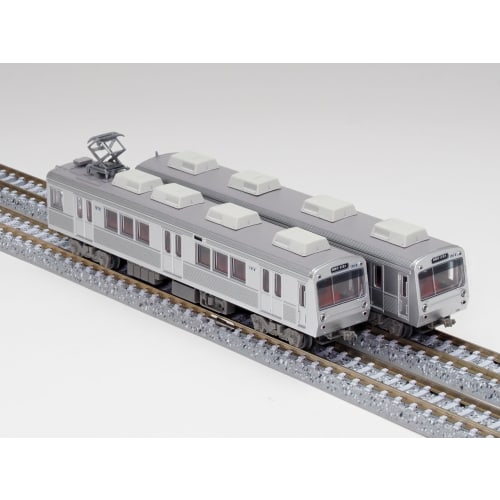 Tomytec Railway Collection Tetsuro Shizuoka Railway 1000 Series Distributed Air-Conditioned Car Original Paint Set of 2, Diorama Supplies, 334101