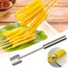 Stainless Steel Corn Peeler Corn On The Cob Remover Corn Cob Stripper Tool Corn Kernel Remover Tool Kitchen Fruit Vegetable Tool