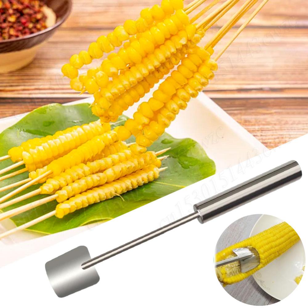 Stainless Steel Corn Peeler Corn On The Cob Remover Corn Cob Stripper Tool Corn Kernel Remover Tool Kitchen Fruit Vegetable Tool