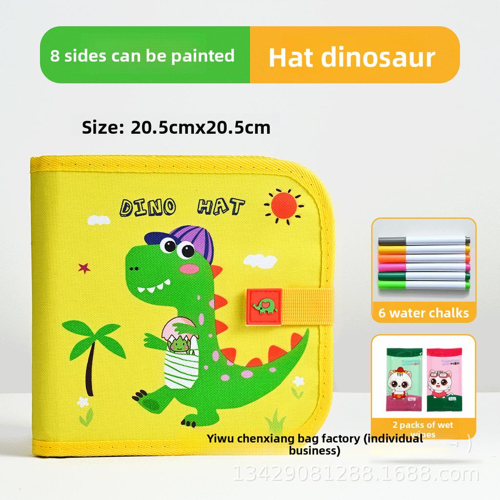 Children's Drawing Board Erasable Painting Book Coloring Water Chalk Cartoon Household Multi-functional Graffiti Drawing Board