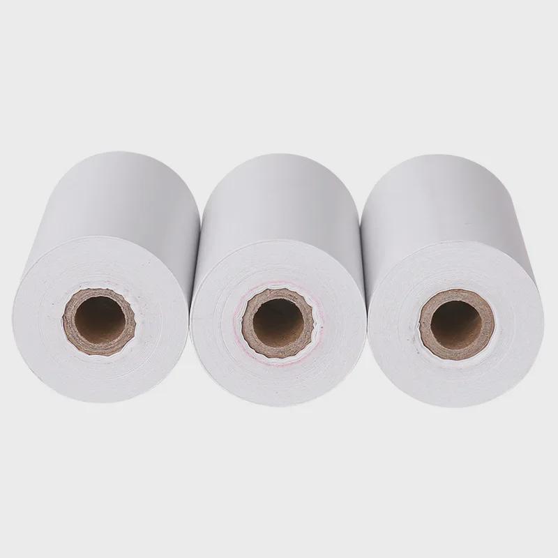 Deli XH01 Glossy Thermal Photo Print Paper with Adhesive Backing, 3-Roll Pack