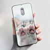 For Nokia 6 New Fashionable Simple Black Phone Case For Nokia 6.1 Plus/Nokia X6 Soft Anti-Scratch Bumper Cute Rabbit Lamp Shell