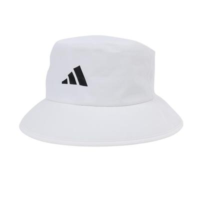 Adidas Golf Golf White RAIN.RDY Hat, Men's,