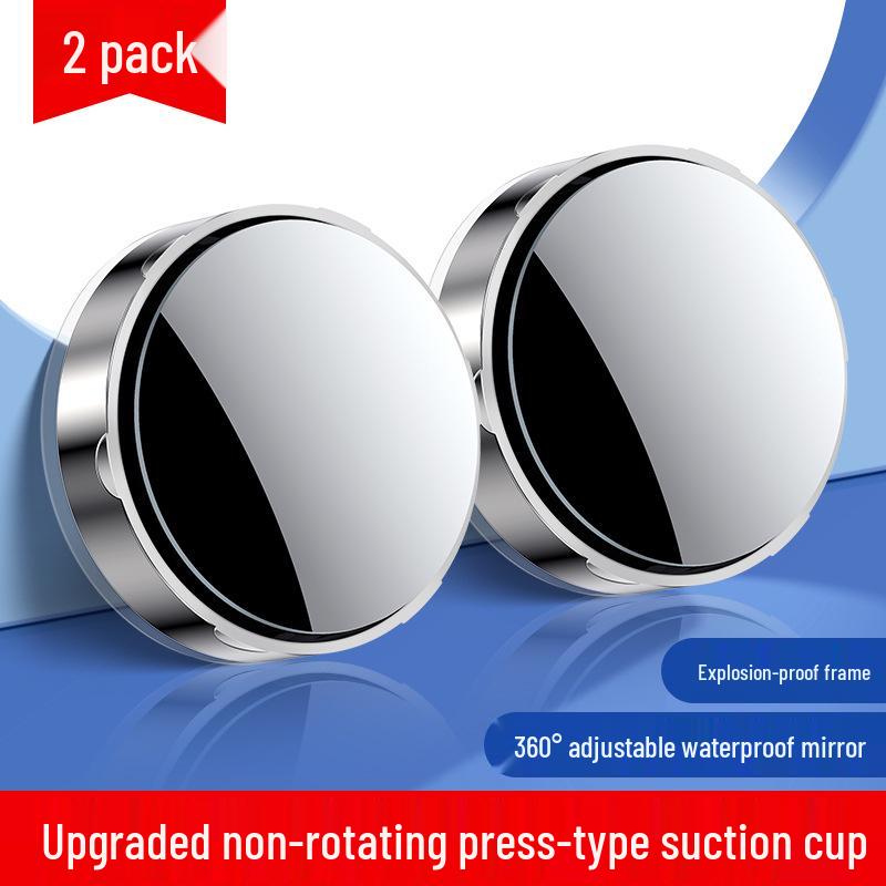 Ultra-Clear 360° Panoramic Blind Spot Mirror with Suction Cup for Cars