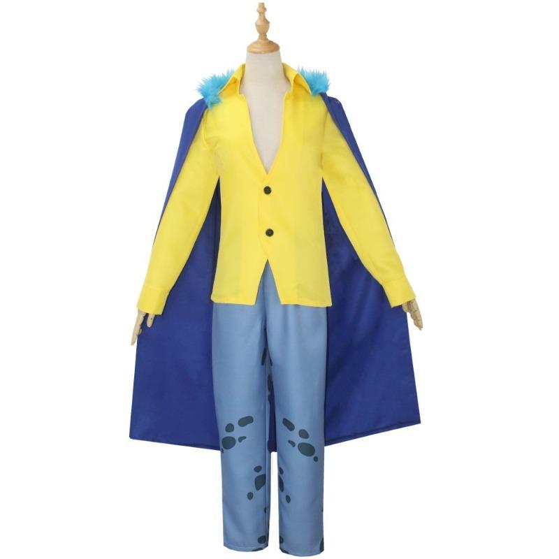 ONE PIECE Osply Costume, One Piece Trafalgar Cos Costume Halloween Cosplay Costume
