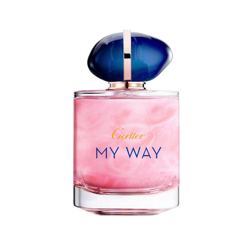 50ml Perfumy damskie Dobra atomizacja Trwały zapach Różowy Kompaktowy Ulepsz Urok Lekkie damskie płynne perfumy do makijażu na randkę