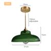 LED Vintage Glass Pendant Light Green Hanging Lamps Living Room Decor Luminaire Hall Bedroom Dining Room Indoor Fixture Lustre