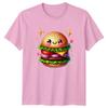 My Happy Kawaii Burger Love TShirt Kawaii Food Fast Food Birthday Gift