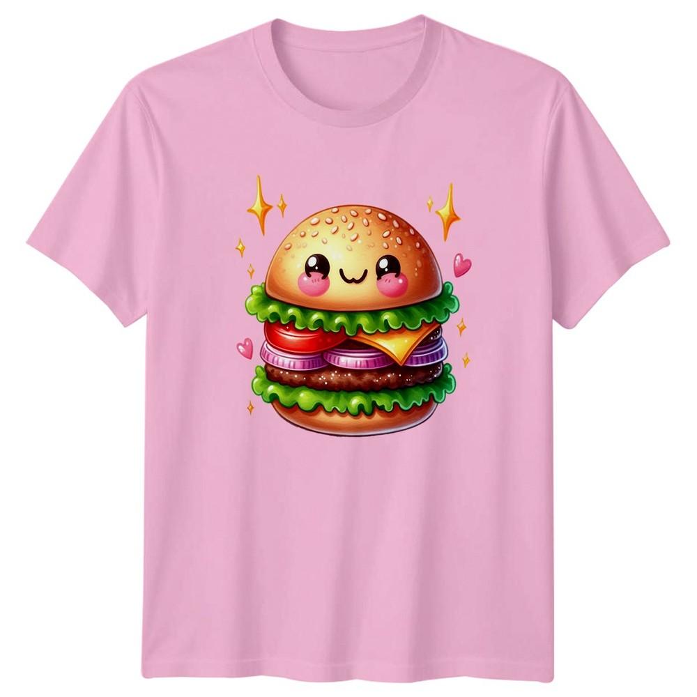 My Happy Kawaii Burger Love TShirt Kawaii Food Fast Food Birthday Gift
