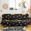Christmas decoration folding sofa bed cover sofa covers spandex double seat cover slipcovers for living room geometric print
