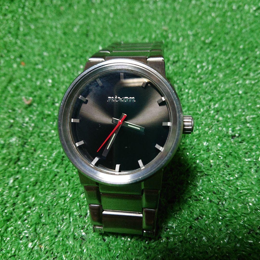 Used NIXON THE CANNON Old logo Working item No warranty so treated as junk
