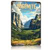 Yosemite National Park Metalen Poster Blikken Bord Wanddecoratie Gaming Kamer Decoratie Garage Aanpasbare Metalen Borden voor Huisdecoratie