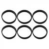 Quality Assured Rubber Washers for Plumbing Sink Pipe Fittings Set of 6