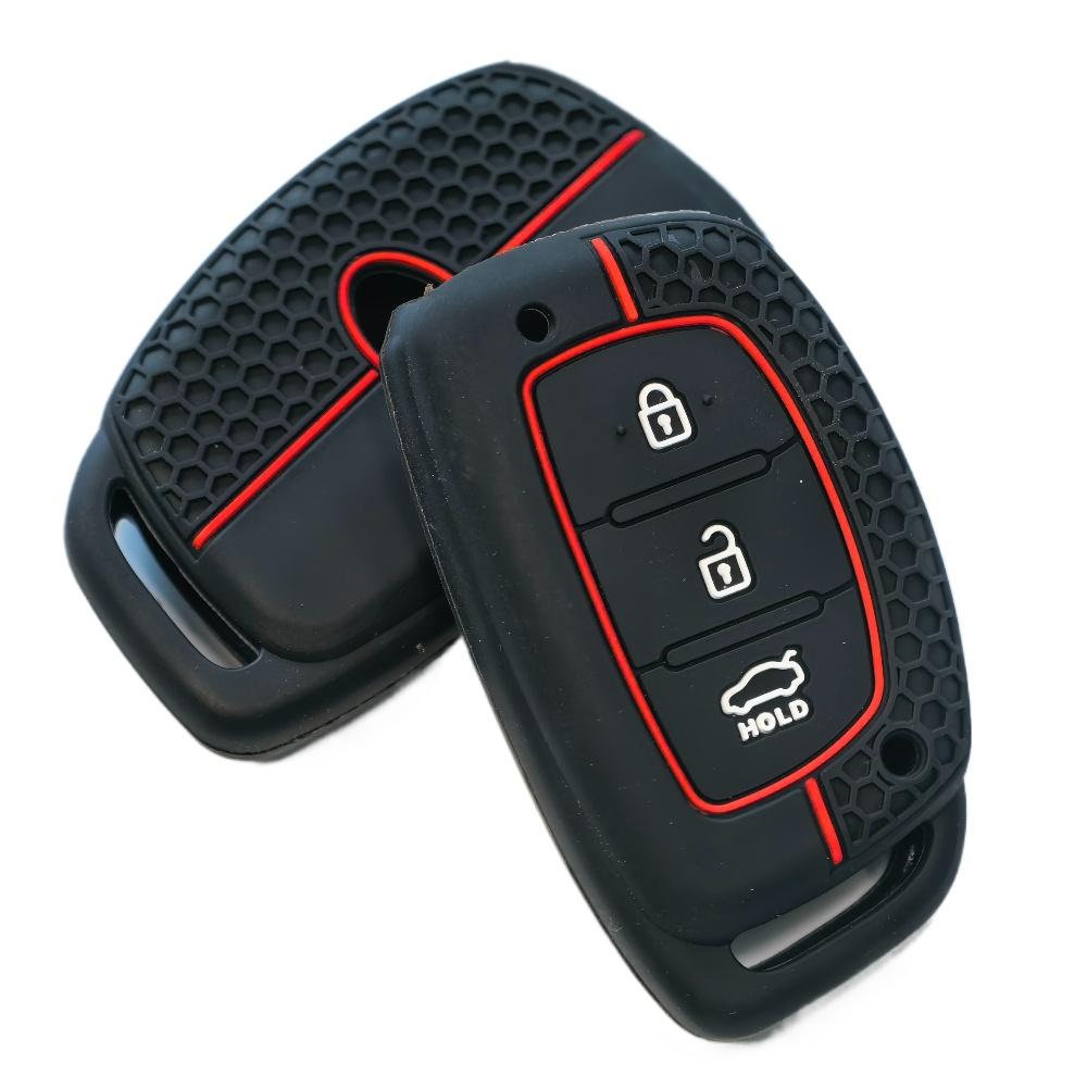 Silikon Autoschlüsselhülle Abdeckung Zubehör für Hyundai Creta Ix35 Ix45 I10 I30 I40 Tucson Santa Fe Rena Sonata Elantra
