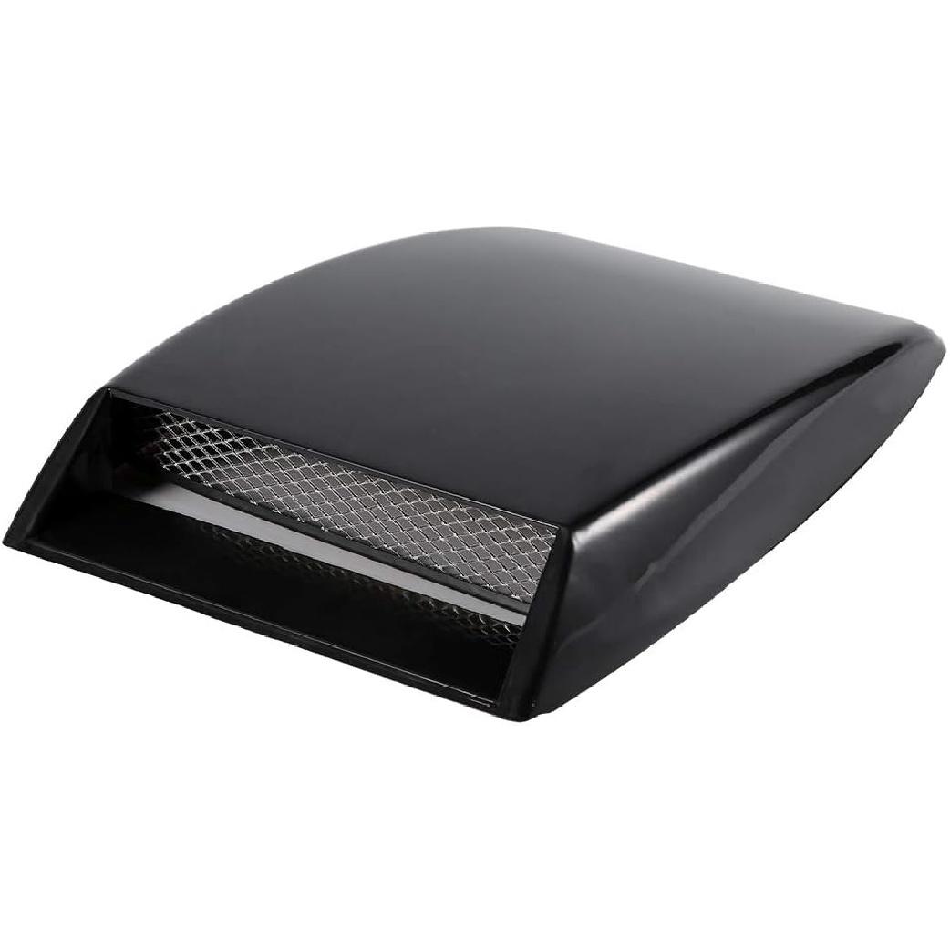 Acouto Hood Scoop for Car Universal Car Decorative Air Intake Scoop Bonnet Vent Sticker Cover Mini Hood Decorative Intake Scoop Fake Hood