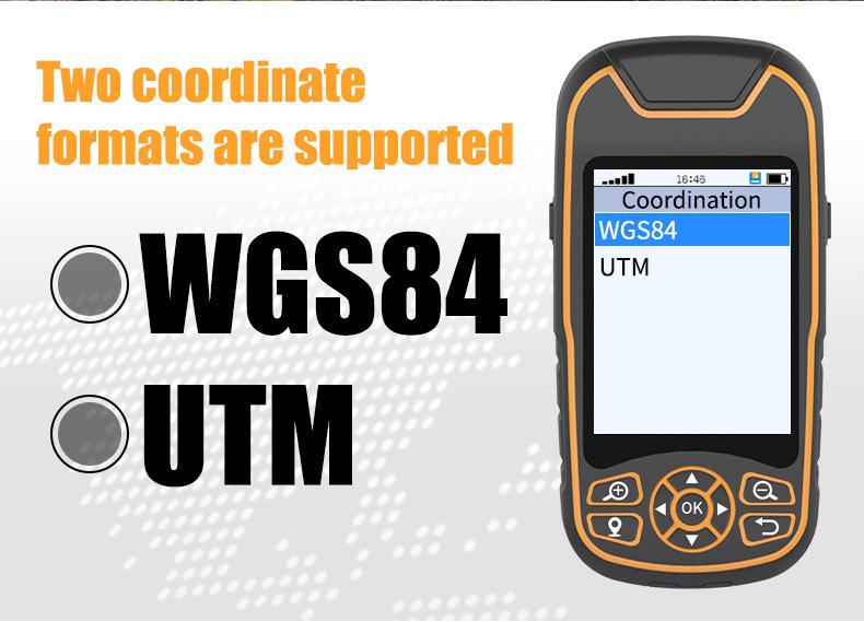 Zhuolin A8 Handheld GPS Locator - English Version, Outdoor Navigator & Latitude/Longitude Measurer
