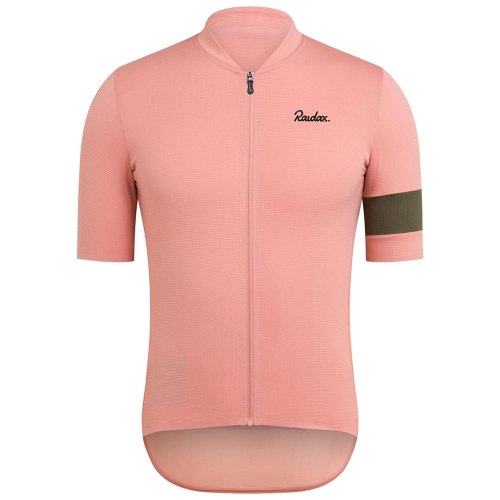 

Raudax Men Short Sleeve Cycling Jersey Sets Ropa Ciclismo Hombre Summer Cycling Clothing Triathlon Bib Shorts Suit Bike Uniform 3XL