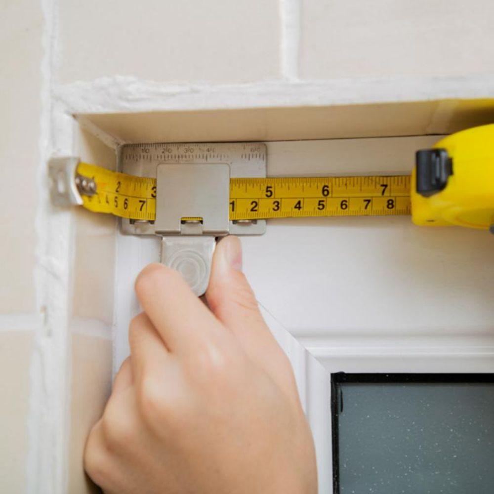 Multifunction Convenient Ruler Clip Measuring Tape Clip Tape Measure Locator Calibration Tool